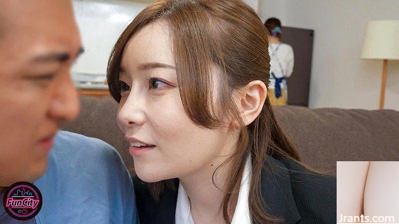 Sachika Akimoto sussurra para seduzir com sua bunda erótica, provoca ela com conversa suja e eviscera seu marido&#8230; estragando sua amorosa esposa e chefe