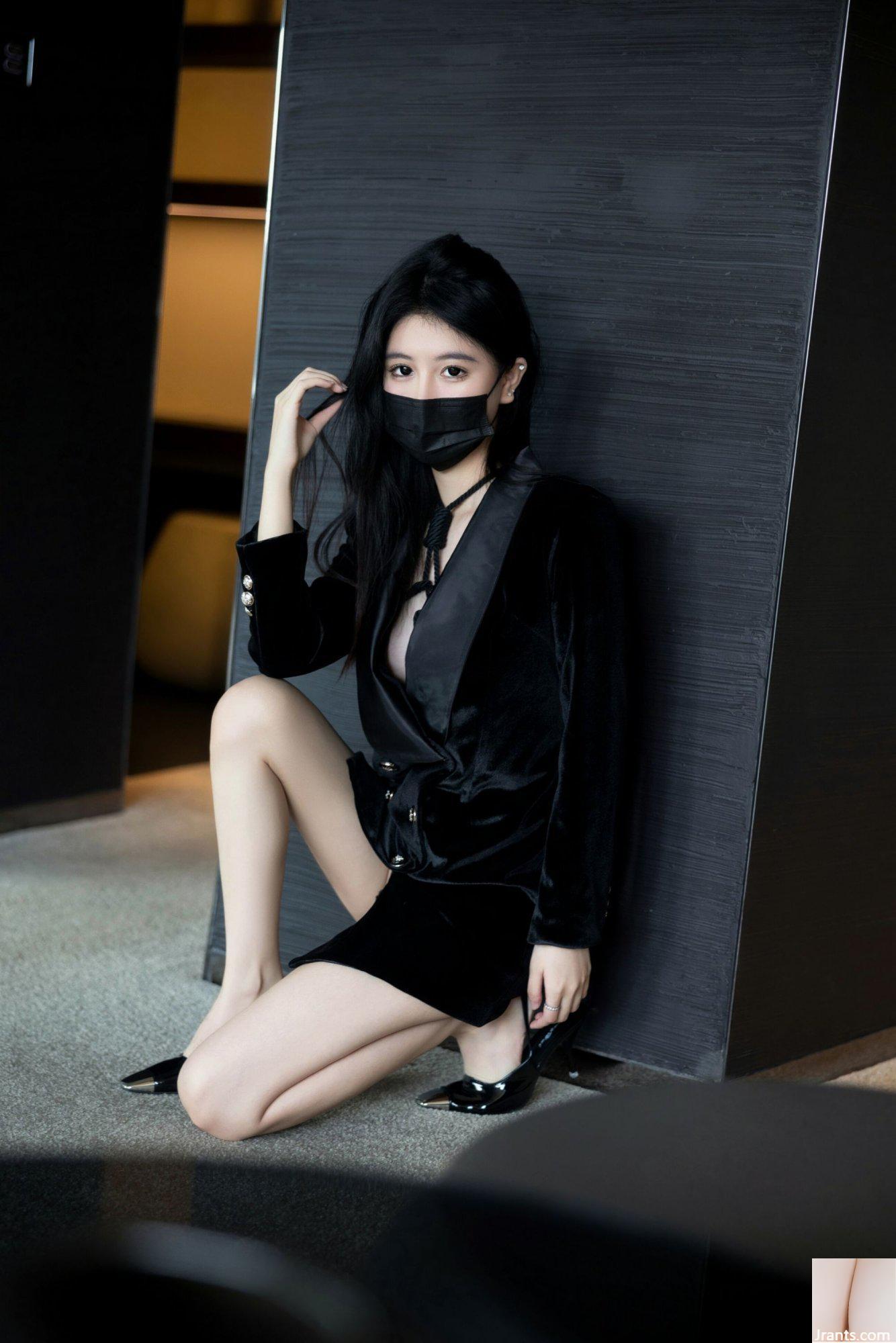 (XiuRen Extra) XiuRen linda modelo Xie Xiaoan &#8220;Black Training&#8221; (119P)