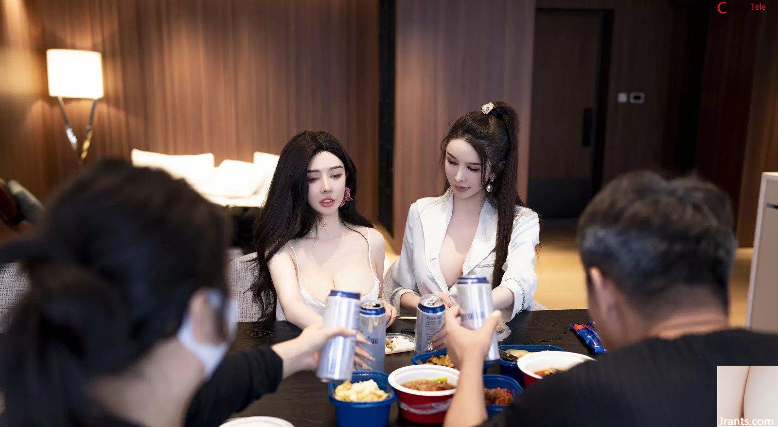 La modelo china Lilisha y Pan Jiao Jiao – Esposa lesbiana (91P)